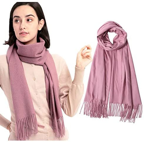 Pashmina Shawl and Wrap for Women Warm Pashmina Scarf Shawl Wrap Cashmere Feel Large Soft Wrap Warm Stole
