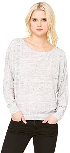 Bella Canvas Flowy L/S Off Shoulder Tee
