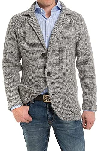 Men's Shawl Collar Cardigan Sweater
