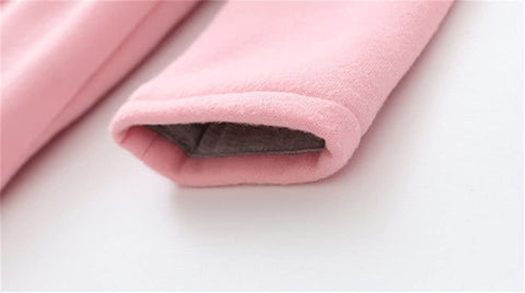 Baby Girls Winter Autumn Cotton Warm Jacket Coat (1T, Pink)