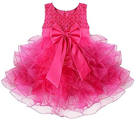 Baby Dresses Tulle Tutu Girl Dress Wedding Party Princess Dresses Age 0-3 Years