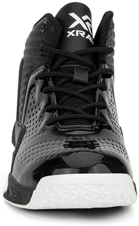 X RAY Footwear Cruz Boy’s Fashion, Handcrafted Faux Leather Sneaker Ankle-Highs Lace Up, Round Toe, Thermoplastic Rubber Outsole