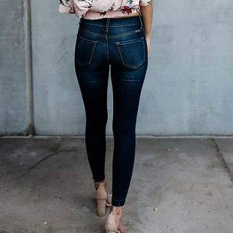 Women's Ripped Fashion Jeans
