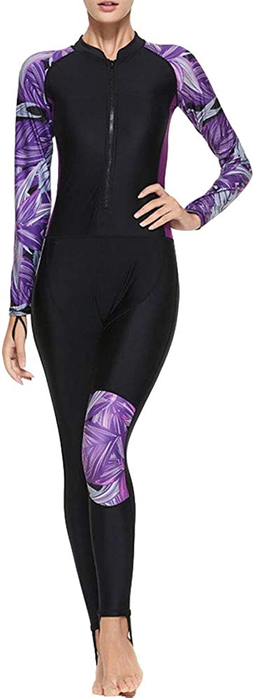 Women's Full Body Sport Rash Guard Dive Skin Suit Thin Wetsui