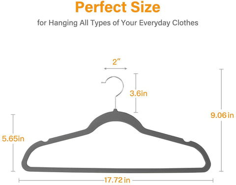 BAGAIL 100 Velvet Hangers