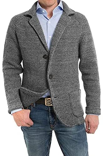 Men's Shawl Collar Cardigan Sweater