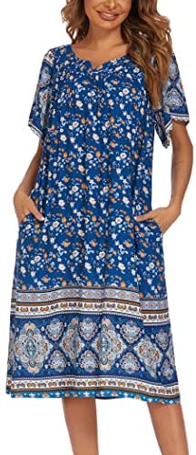Women's Nightgown Short House Dress
