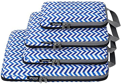 BAGAIL 4 Set/5 Set/6 Set Compression Packing Cubes Travel Expandable Packing Organizers