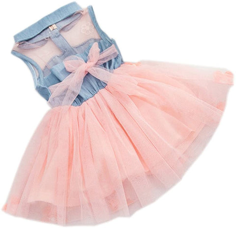MINKIDFASHION Baby Girl Dress 1-4 Years Flower Princess Wedding Party Dresses