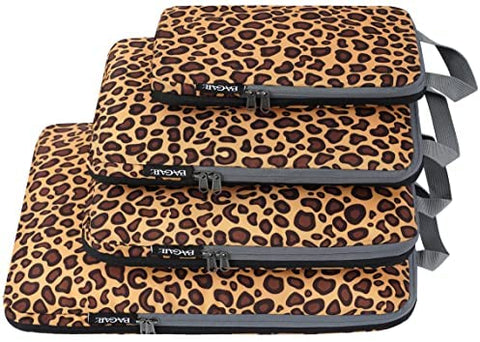 BAGAIL 4 Set/5 Set/6 Set Compression Packing Cubes Travel Expandable Packing Organizers