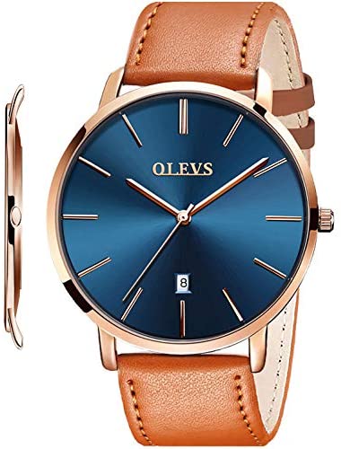 Men's Minimalist Vintage Watch