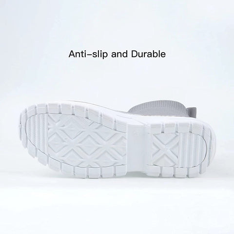 Samilor Breathable Mesh Loafers for Women Slip On Walking Shoes Platform Fashion Sneakers