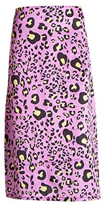 Women's Summer Sexy Leopard Printed Skirt Fashion Elegant High Waist Skirt