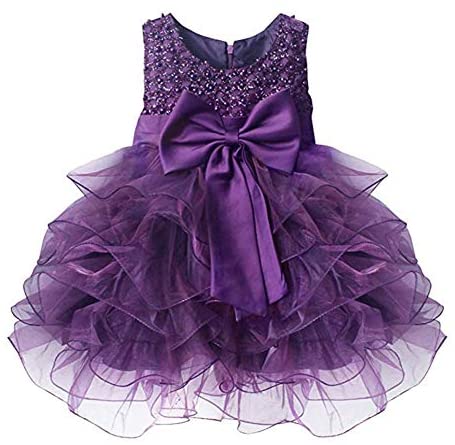 Baby Dresses Tulle Tutu Girl Dress Wedding Party Princess Dresses Age 0-3 Years