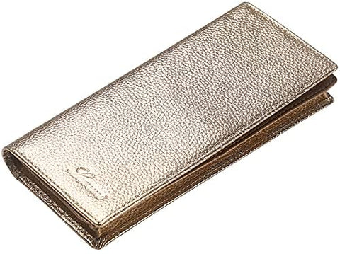 Lavemi RFID Blocking Ultra Slim Real Leather Credit Card Holder Clutch Wallets for Women