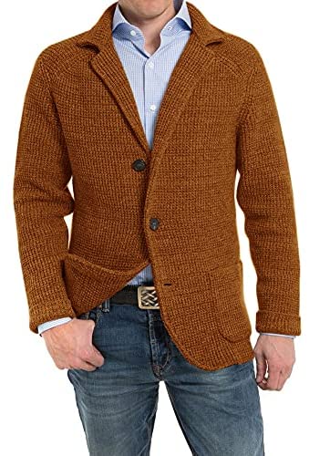 Men's Shawl Collar Cardigan Sweater