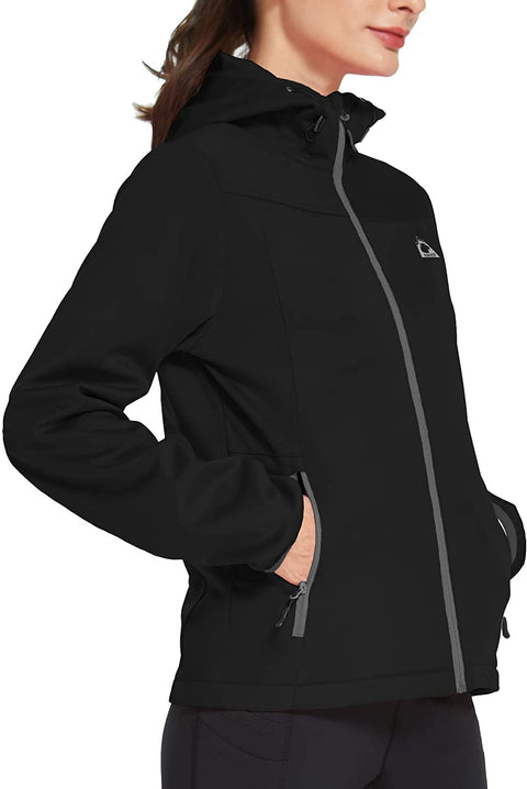 Women's Lightweight Hooded Softshell Jacket