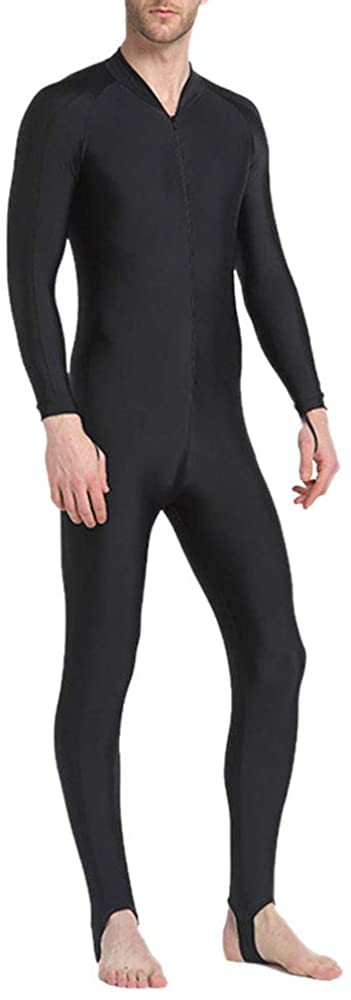 Unisex Swim Bodysuit Full Body Sport Rash Guard Dive Skin Suit Wetsuit