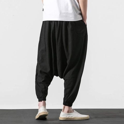 Men's Aladdin Hippie Loose Baggy Yoga Harem Pants