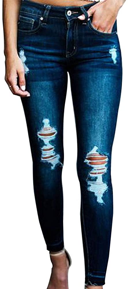 Women's Ripped Fashion Jeans