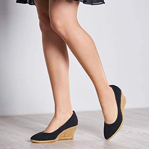 Womens Summer Platform Casual Loose Fit Comfy Shoes