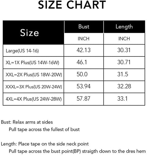 Womens Casual Scoop Collar Plus Size T Shirts Black 4X & Side Split Tops Without Pockets White 4X