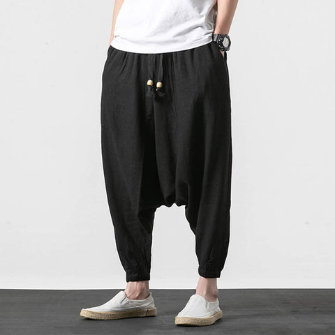 Men's Aladdin Hippie Loose Baggy Yoga Harem Pants