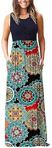 Women's Floral Print Autumn Maxi Short Sleeve Dress Sexy Long Casual Dresses