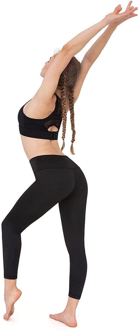 Workout Leggings for Women Tummy Control High Waist Stretch Leggings
