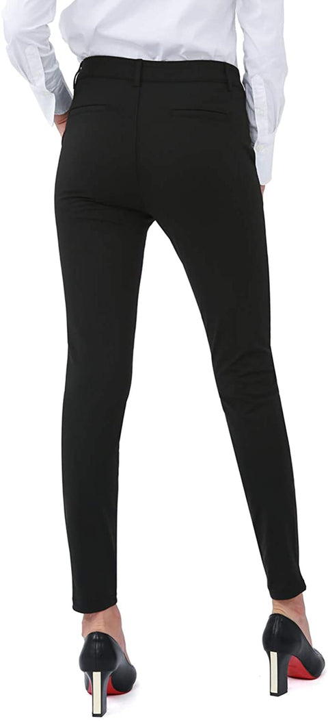 Dress Pants for Women Business Casual Stretch Skinny Work Pants with Pockets
