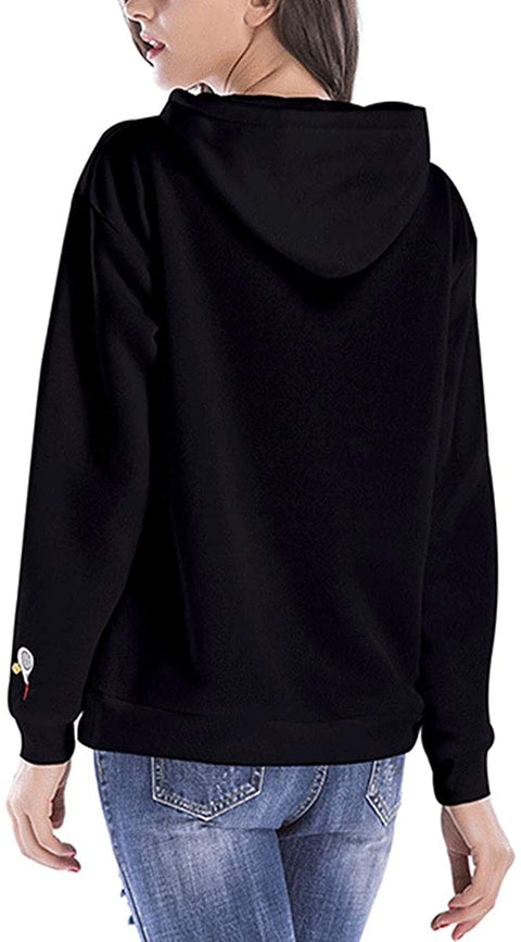 Women's Winter European Thick Oversized Loose Sweatshirt Long Sleeve Blouses