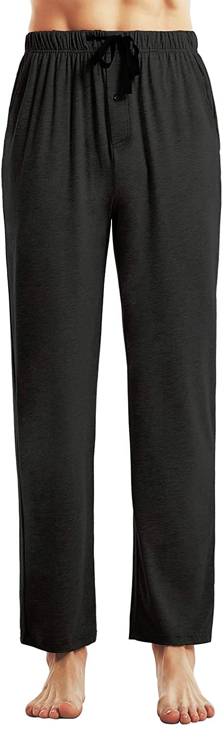 Men's Pajama Pants Bamboo Viscose Soft Breathable Pajama Pants for Men with Pockets