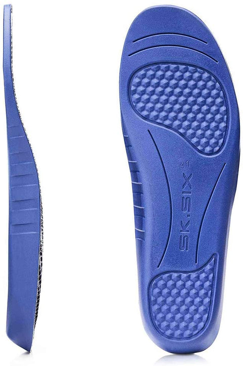 FitVille Rebound-Engine Orthotic Insoles for Men and Women with High Arch Support Shoe Inserts Plantar Fasciitis Insole Replacements for Flat Foot and Heel Pain Relief