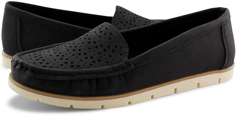 Womens Penny Loafers Breathable Slip on Flat Shoes Moccasins