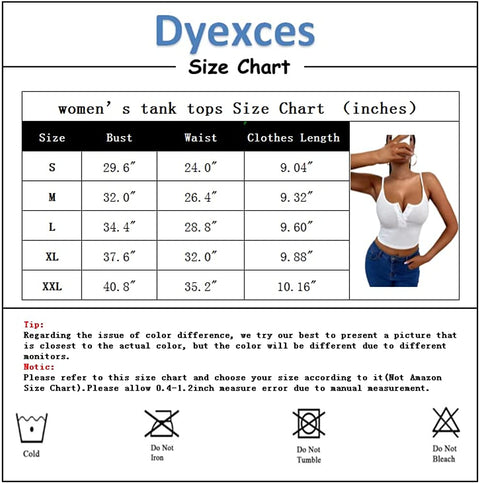 Women's Tank Scoop Neck Henley Adjustable Tank Tops Sleeveless Button Down Shirts