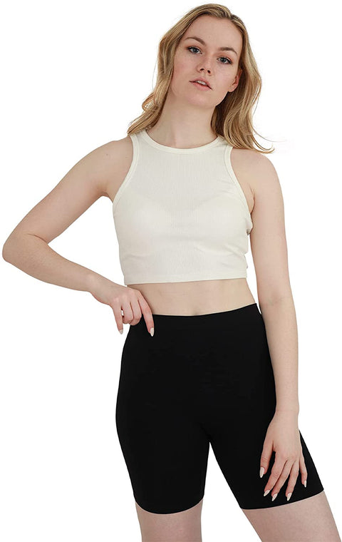 INNERSY Women's Slip Shorts for Under Dresses High Waisted Summer Shorts 3-Pack