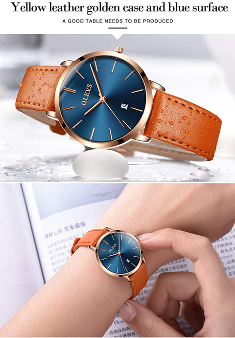 women's Ultra Thin Simple Quartz Watch