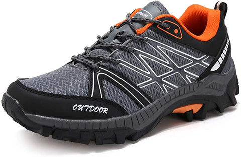 JINGJING Men Hiking Shoes Mesh Lightweight Breathable Shoes Outdoor Hiking Shoes