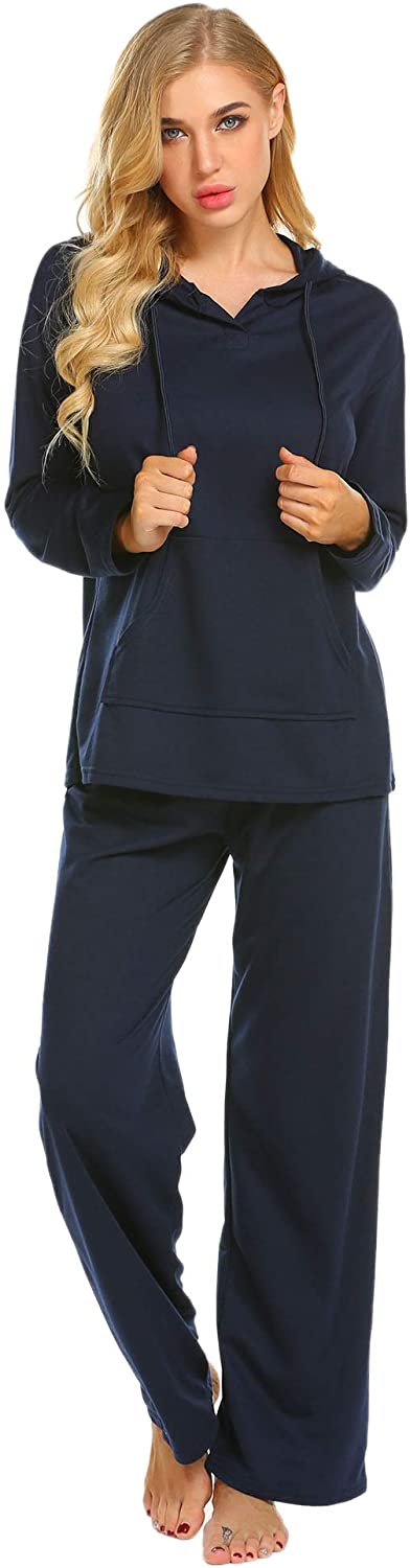 Blue Sleeveless  V-Neck Nightshir