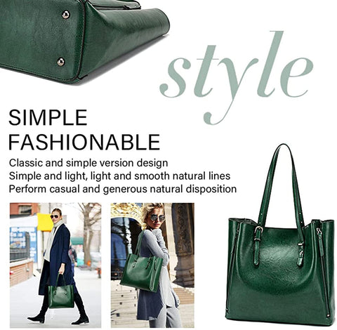 Meobvg Tote Bags for Women Large Capacity Bucket Handbag Purse Designer Waterproof Work Daily