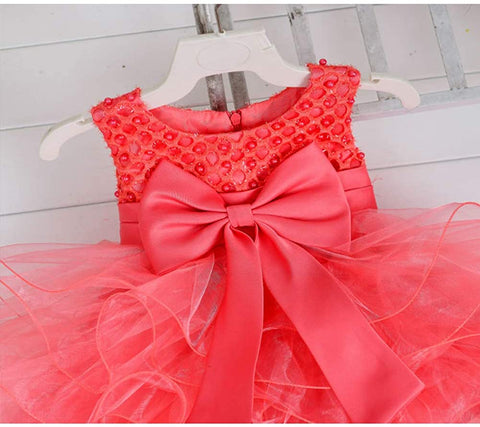 Baby Dresses Tulle Tutu Girl Dress Wedding Party Princess Dresses Age 0-3 Years