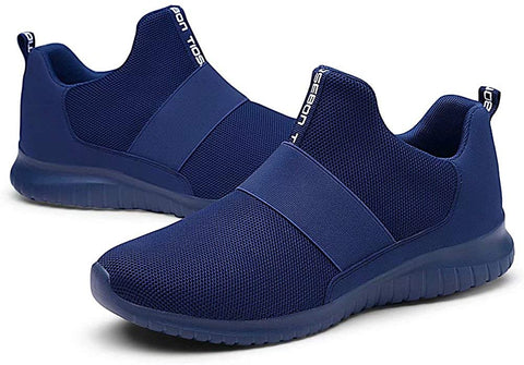 konhill Women's Slip on Sneakers - Comfortable Walking Tennis Athletic Casual Shoes