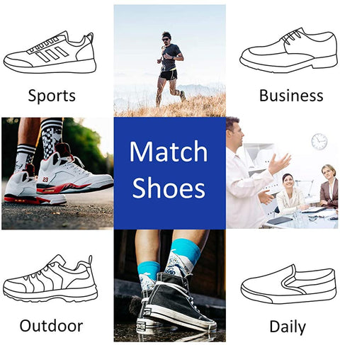 Mens Ankle Athletic Socks Quarter Cushioned Sports Running Casual Sock 6 Pack