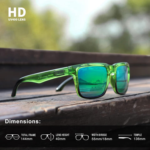 Polarized Sunglasses for Men Women Square Driving Sun Glasses 100% UV Protection
