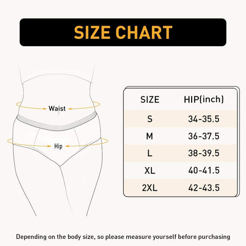 INNERSY Women's Period Underwear Absorbent for Light/Moderate/Heavy Flow 3-Pack(Black/Navy Blue/Claret,Large)