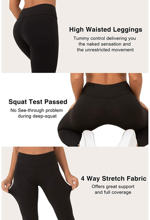 for Women High Waist Stretchy Tummy Control Leggings Workout Leggings