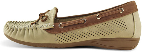 Women Classic Tie Driver Moccasins Boat Shoes Slip on Flats Loafers