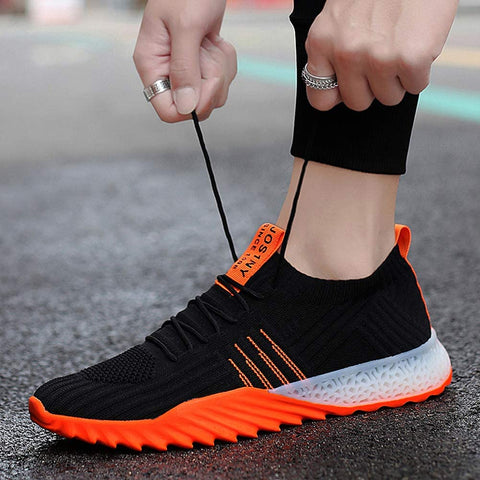 LES ENPHANTS Mens Womens Running Shoes Sport Athletic Fashion Sneakers Lightweight Breathable Casual Walking Shoes