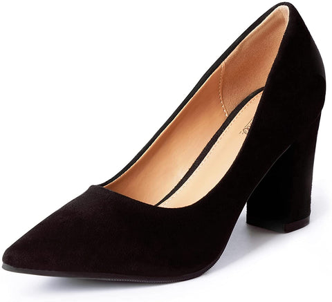 Heel The World Women's Pumps Pointed Toe Dress High Heels