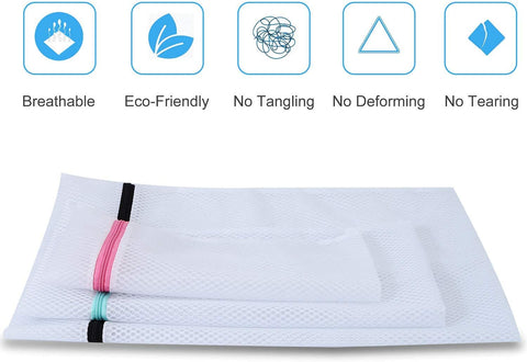 Bagail Set of 12 Mesh Laundry Bags for Your blouse,skirt,shirt,pants,jeans,dress,etc